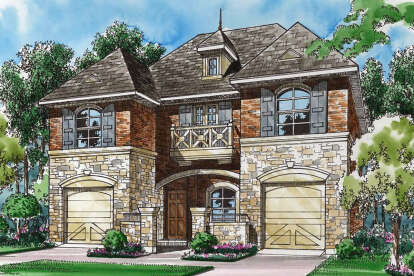 House Plan House Plan #25215 Front Elevation 