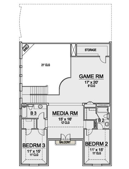 House Plan House Plan #25215 Drawing 2
