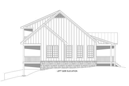 Country House Plan #940-00304 Elevation Photo