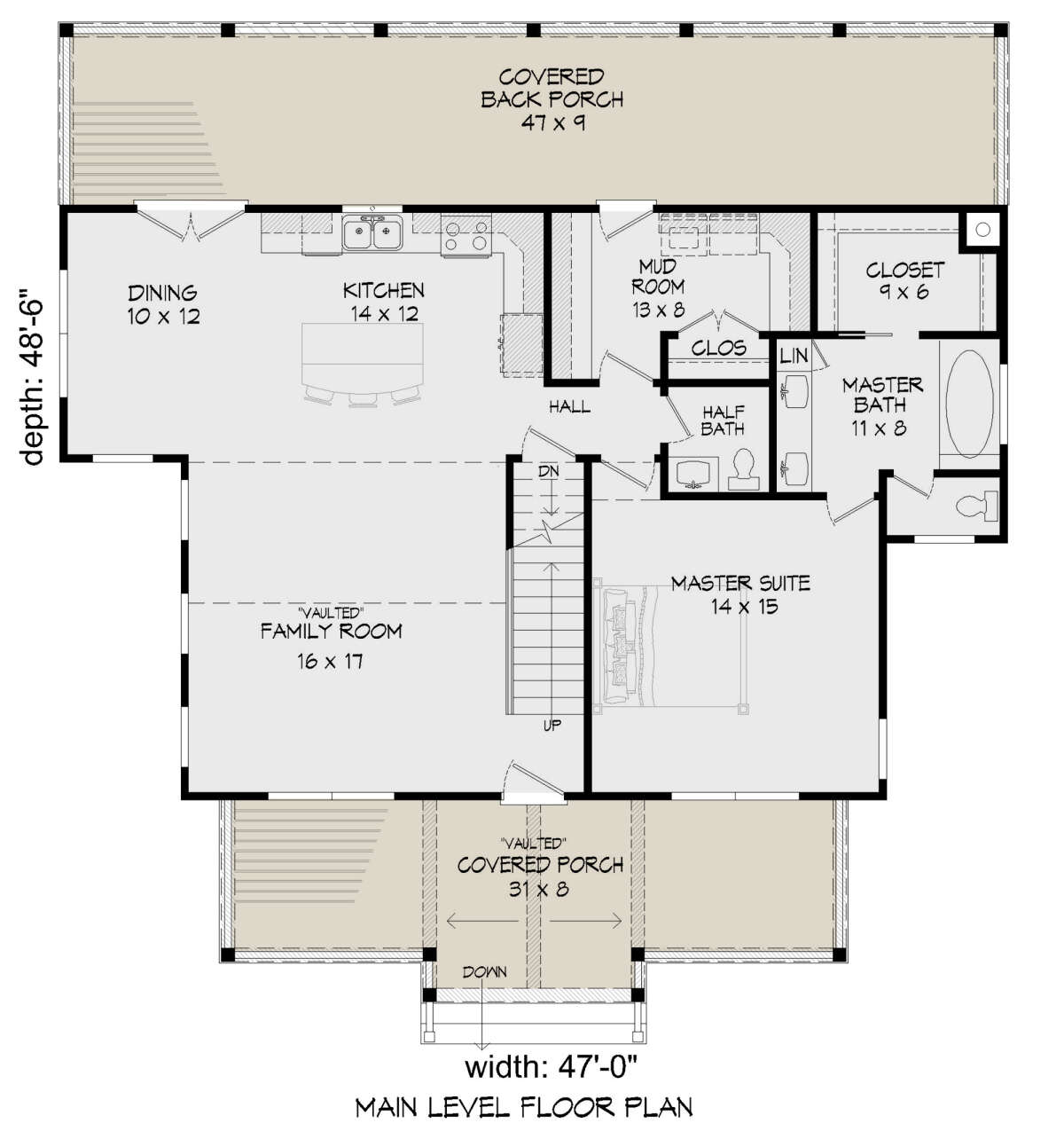 Main Floor for House Plan #940-00304