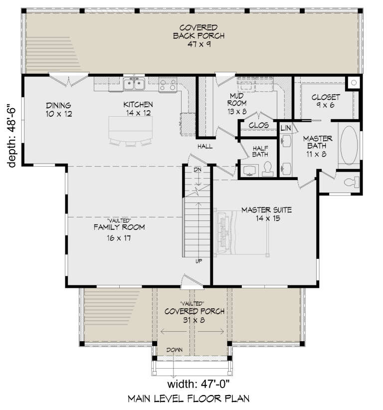 House Plan House Plan #25227 Drawing 1