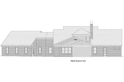 Traditional House Plan #940-00307 Elevation Photo