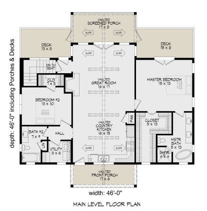 Main Floor for House Plan #940-00308