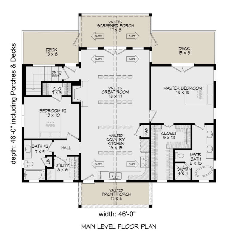 House Plan House Plan #25231 Drawing 1