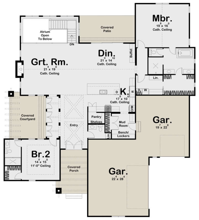 House Plan House Plan #25232 Drawing 1