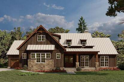 Mountain House Plan #8318-00188 Elevation Photo