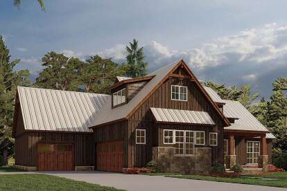 Mountain House Plan #8318-00188 Elevation Photo