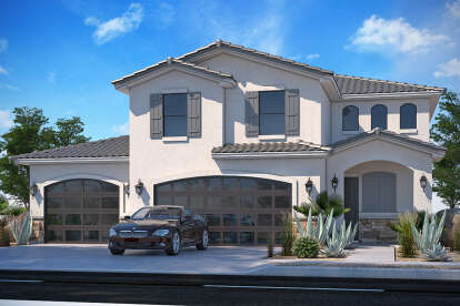 House Plan House Plan #25237 Front Elevation 