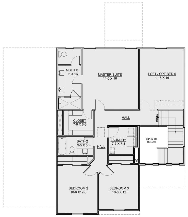 House Plan House Plan #25237 Drawing 2