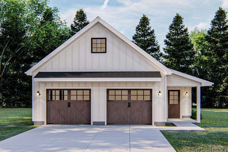 Garage House Plans, Apartments & Living Quarters - ADUs