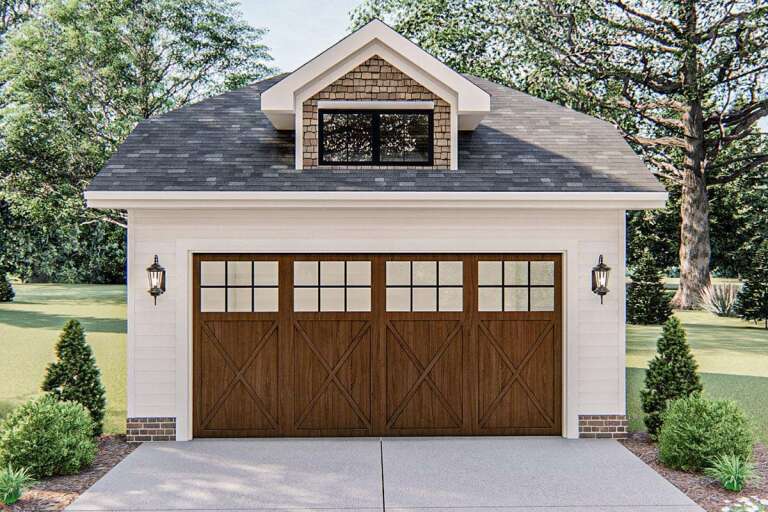 Modern Farmhouse House Plan #963-00488 Elevation Photo