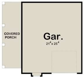 Garage Floor for House Plan #963-00489