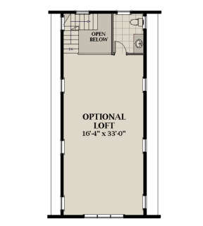Loft for House Plan #6849-00101