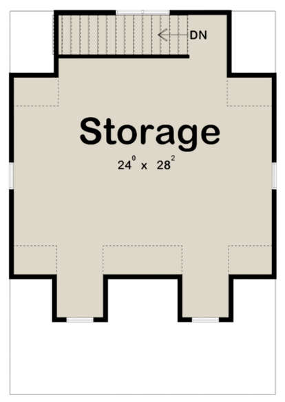Storage for House Plan #963-00490