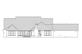 European House Plan #4534-00049 Elevation Photo