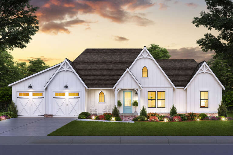 House Plan House Plan #25249 Front Elevation 