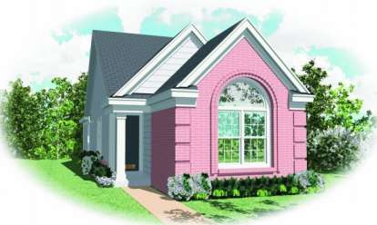 3 Bed, 2 Bath, 1296 Square Foot House Plan - #053-00258
