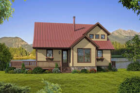 Country House Plan #940-00309 Elevation Photo
