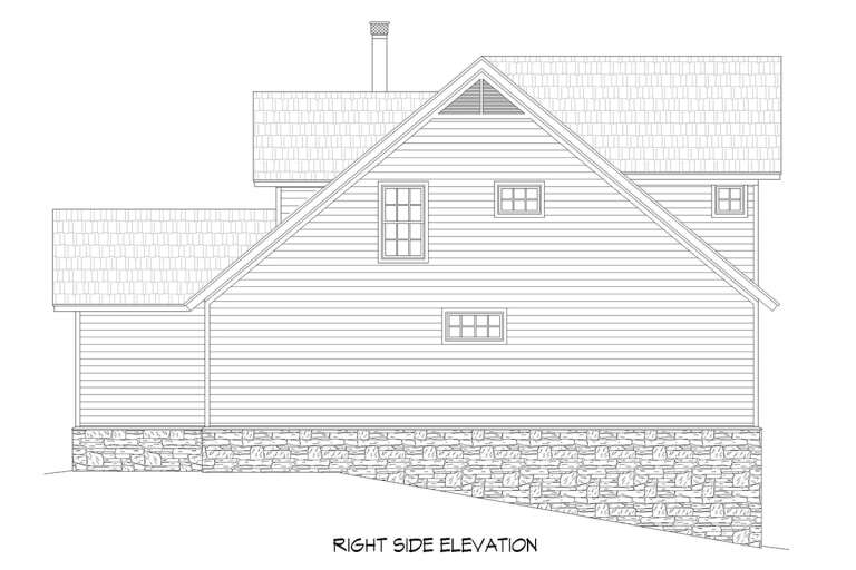 Country House Plan #940-00309 Elevation Photo