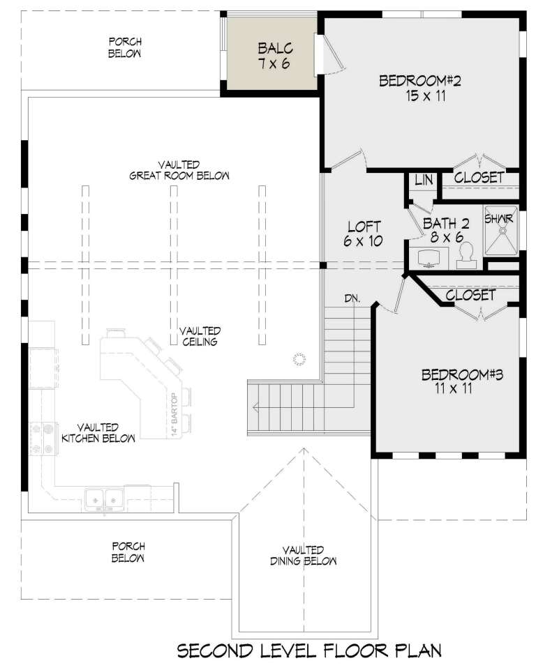 House Plan House Plan #25250 Drawing 2