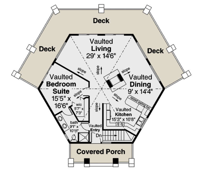 House Plan House Plan #25251 Drawing 1