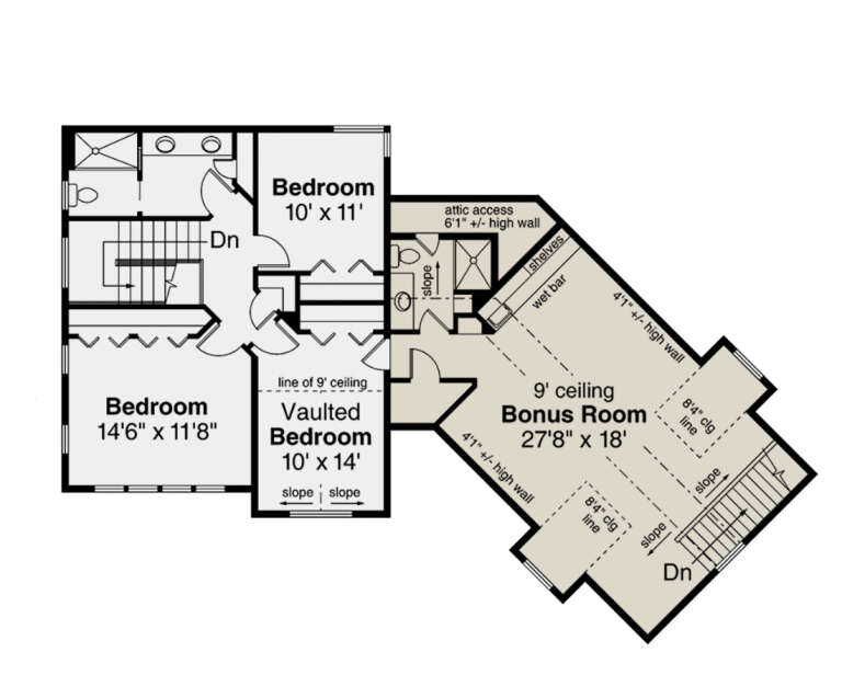 House Plan House Plan #25252 Drawing 2