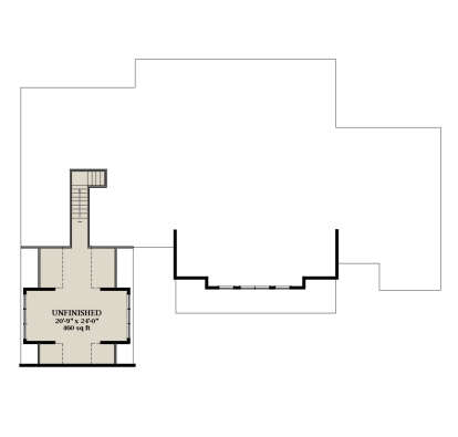 Bonus Room for House Plan #6849-00102