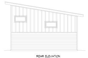 Contemporary House Plan #940-00310 Elevation Photo