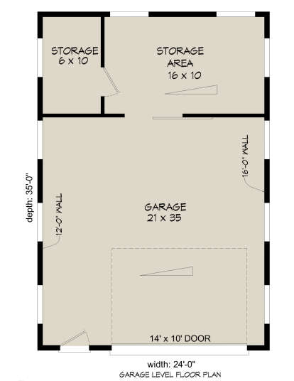 House Plan House Plan #25255 Drawing 1