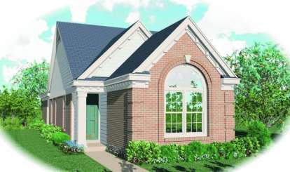 3 Bed, 2 Bath, 1290 Square Foot House Plan - #053-00259