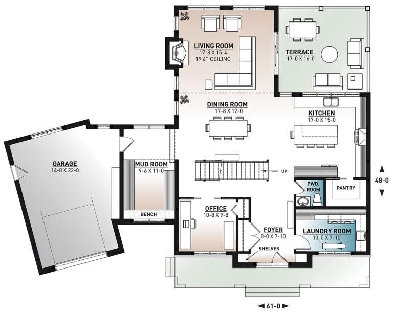 House Plan House Plan #25260 Drawing 1