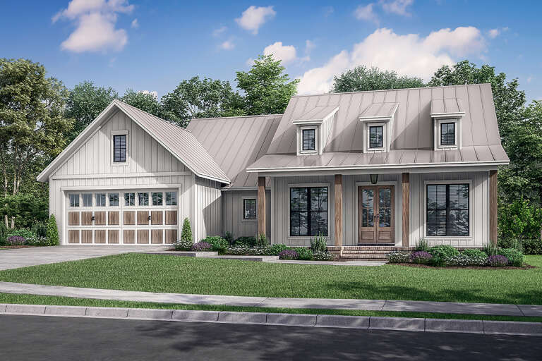 House Plan House Plan #25261 Front Elevation 