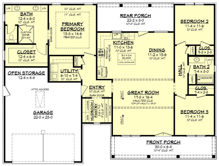 House Plan House Plan #25261 Drawing 1