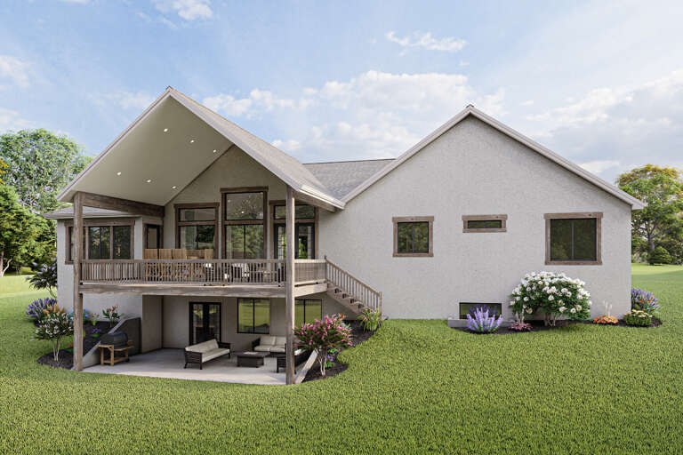 Craftsman House Plan #2802-00074 Elevation Photo