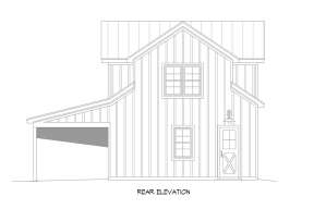 Barn House Plan #940-00311 Elevation Photo