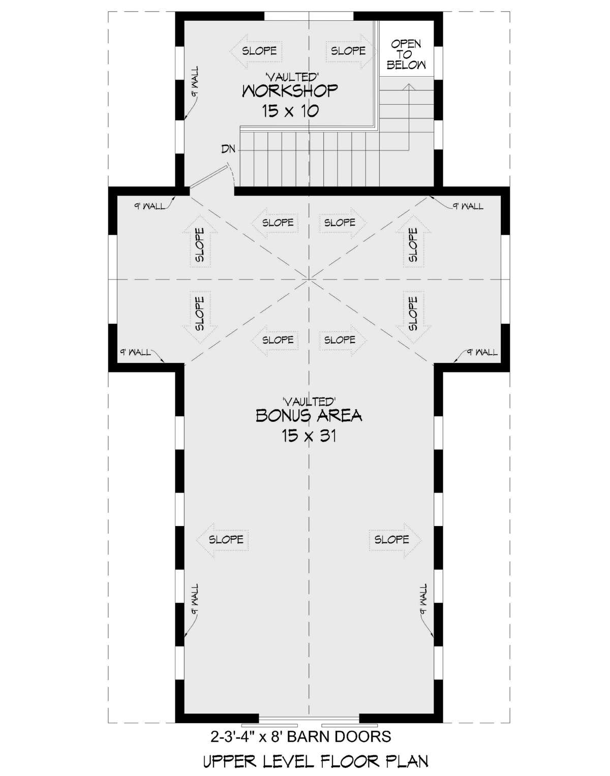 Second Floor for House Plan #940-00311