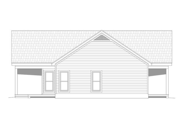Country House Plan #940-00312 Elevation Photo