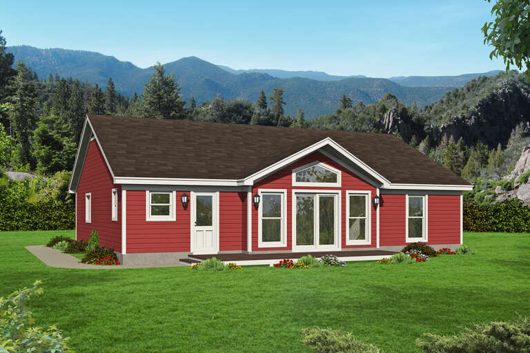 House Plan House Plan #25267 Front Elevation 