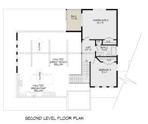 Second Floor for House Plan #940-00314