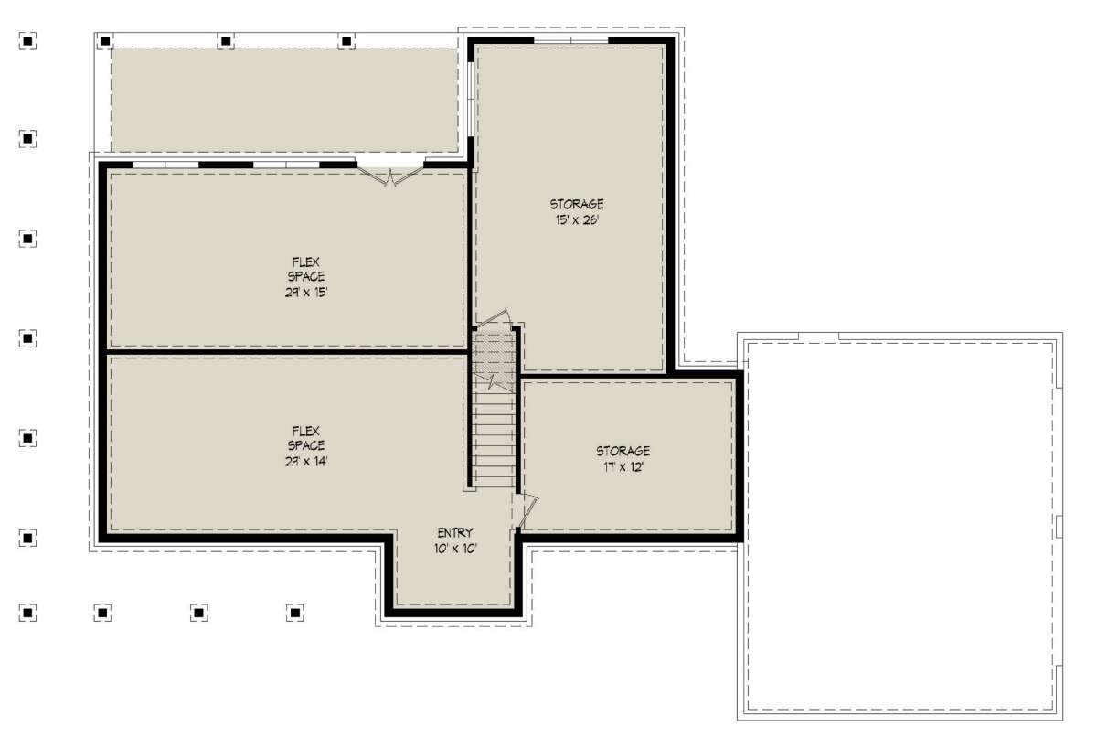 Basement for House Plan #940-00314
