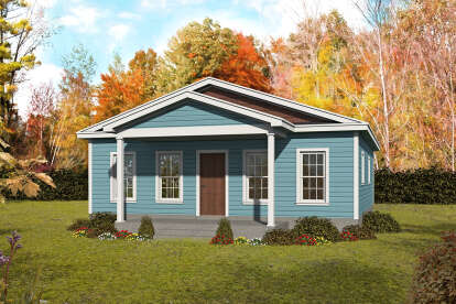 House Plan House Plan #25270 Front Elevation 