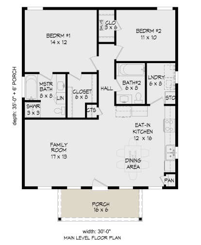 Main Floor for House Plan #940-00315