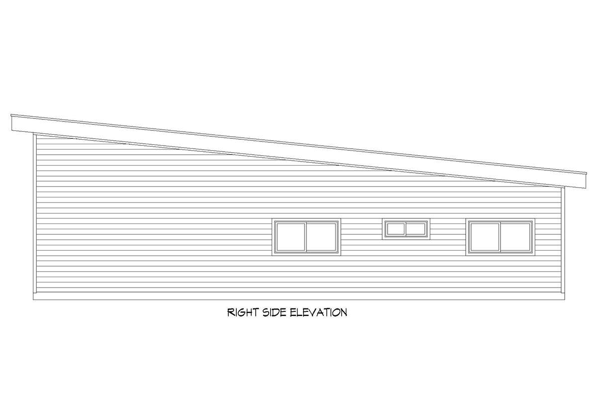 Modern House Plan #940-00316 Elevation Photo