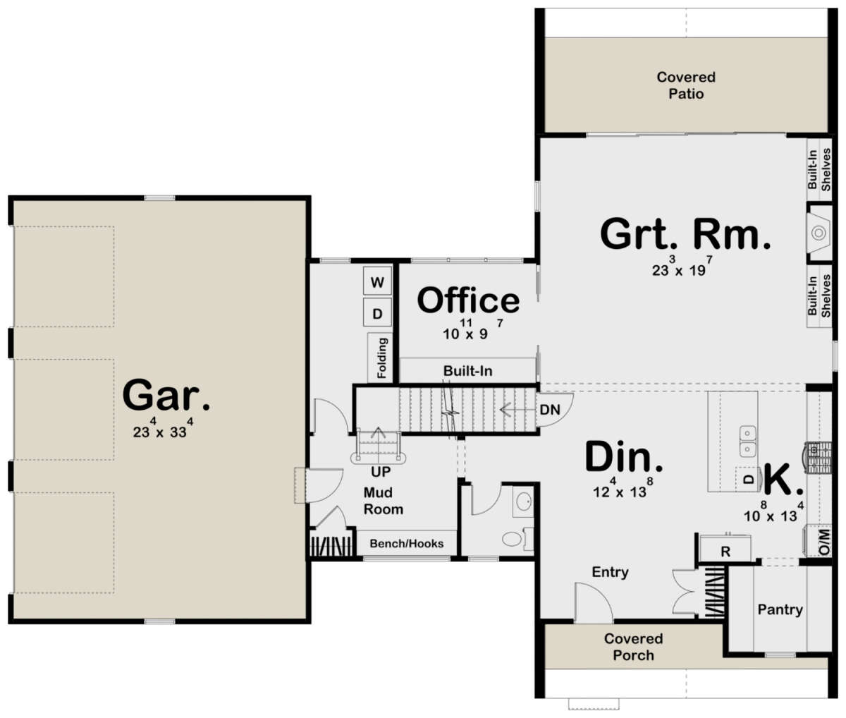 Main Floor for House Plan #963-00492