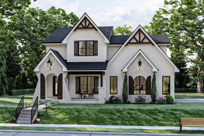 House Plan House Plan #25277 Front Elevation 