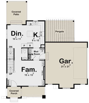 Main Floor for House Plan #963-00493
