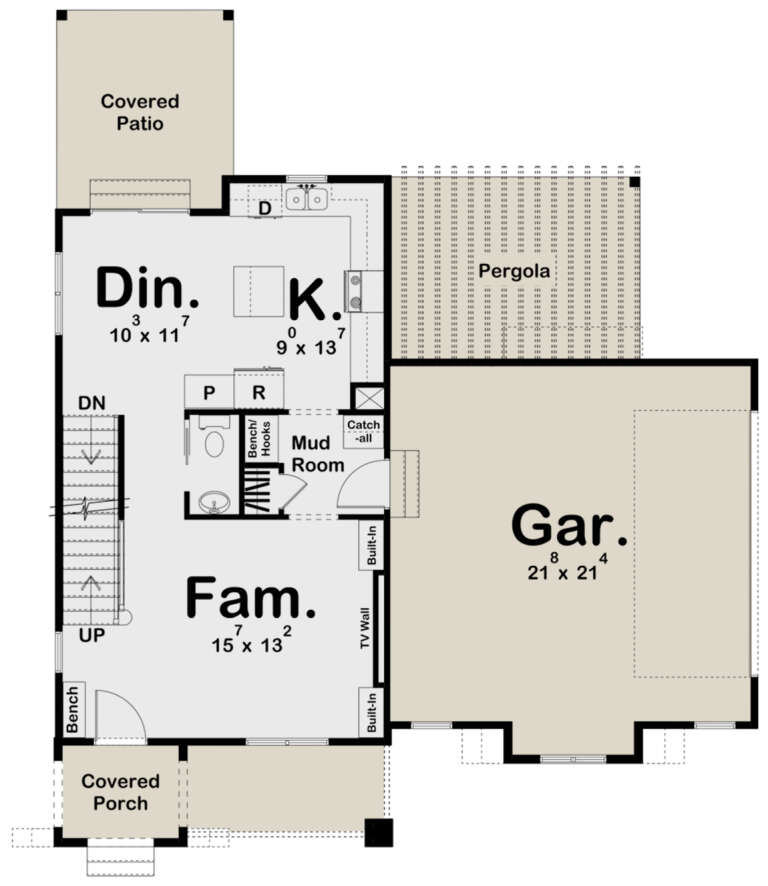 House Plan House Plan #25277 Drawing 1