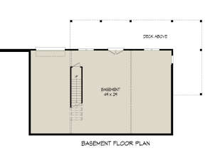 Basement for House Plan #940-00318