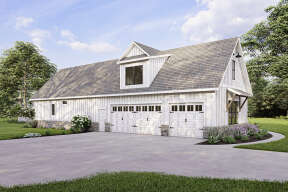 Modern Farmhouse House Plan #041-00243 Elevation Photo