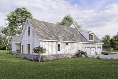 Modern Farmhouse House Plan #041-00243 Elevation Photo